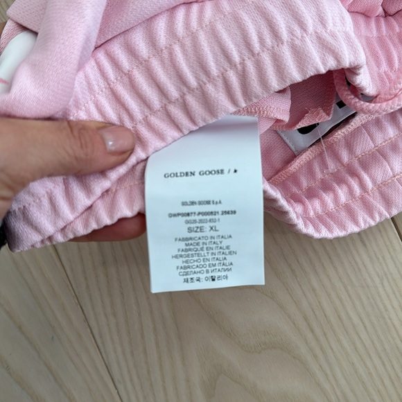 Golden Goose “Star Collection” Pink Wide-Leg Track Pants - XL - Picture 7 of 7